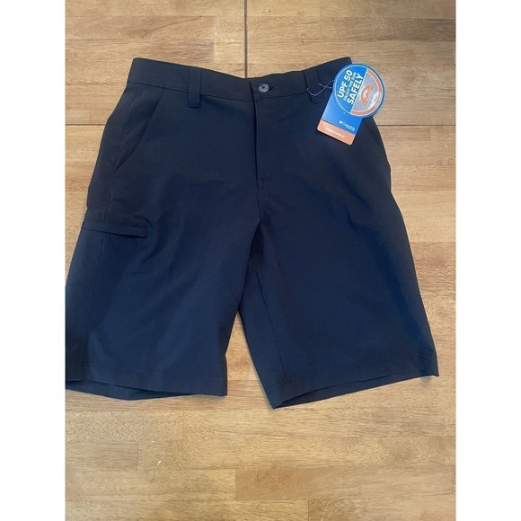 Columbia Mens PFG Shorts, Black,‎ Size 30 NWT - Picture 1 of 5